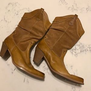 Leather Cowboy / Cowgirl Boots